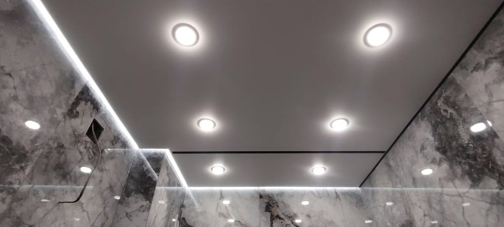 Натяжные потолки парящий