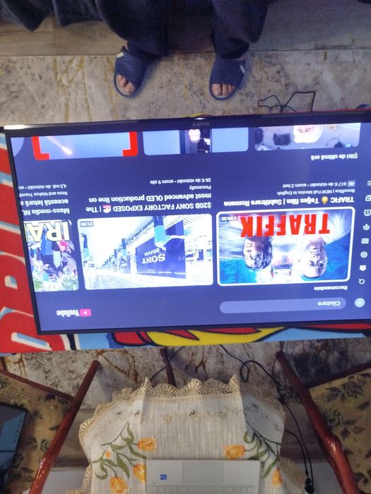 Tv Sony  Smart full HD  102 cm cu telecomanda