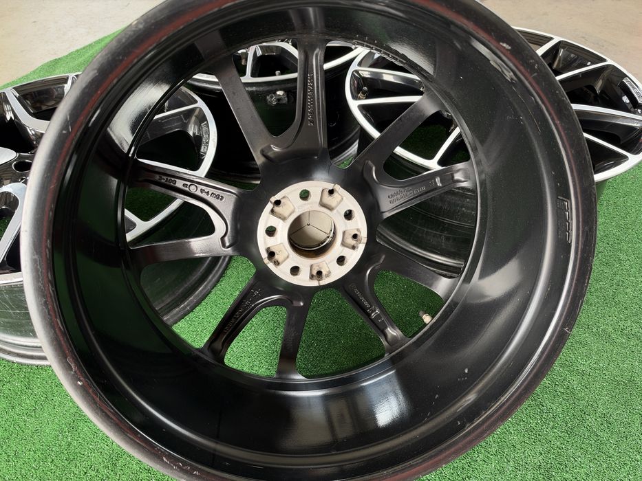 4бр. ОТЛИЧНИ 21” ОРИГИНАЛНИ *AMG* Спорт-Пакет Джанти 5х112 за -MERCEDES-BENZ GLC 43 AMG W253/C253/X253- *8.5J+9.5J, ET40+ET22*