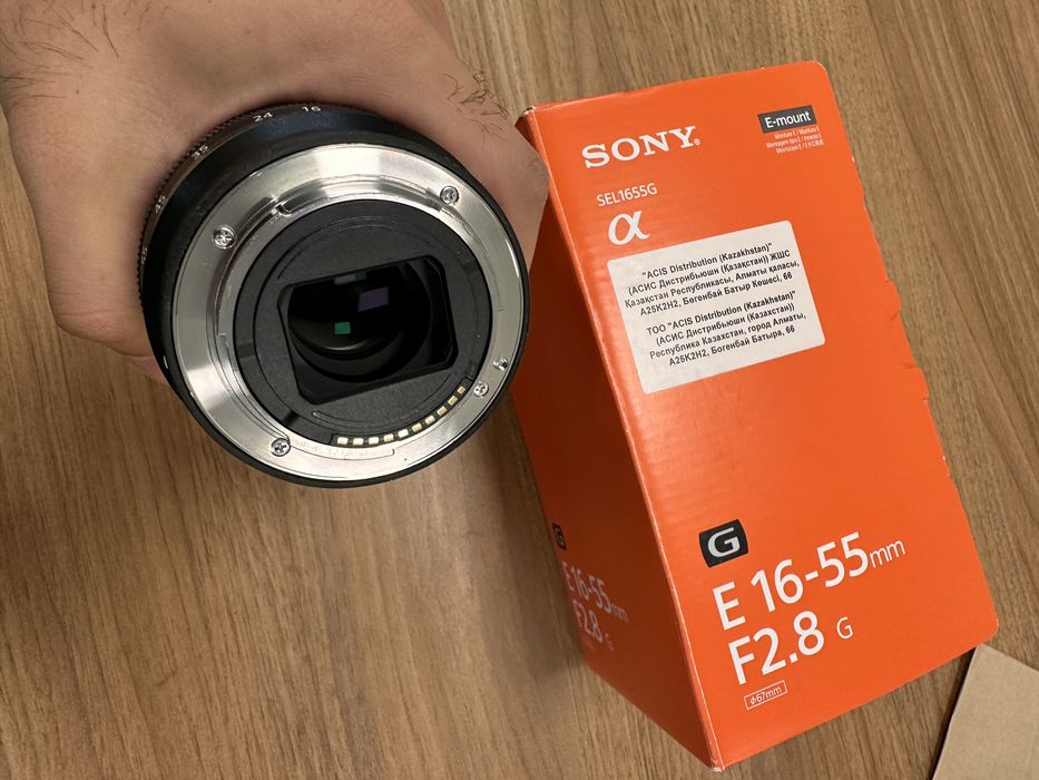 Продаю объектив Sony 16–55mm f/2.8.