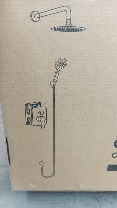 Душ скрытого монтажа