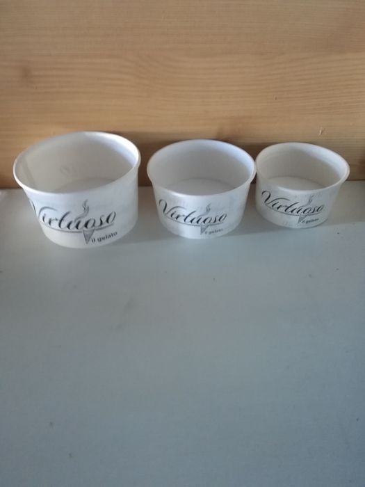 НОВИ Канти и чашки  за сладолед