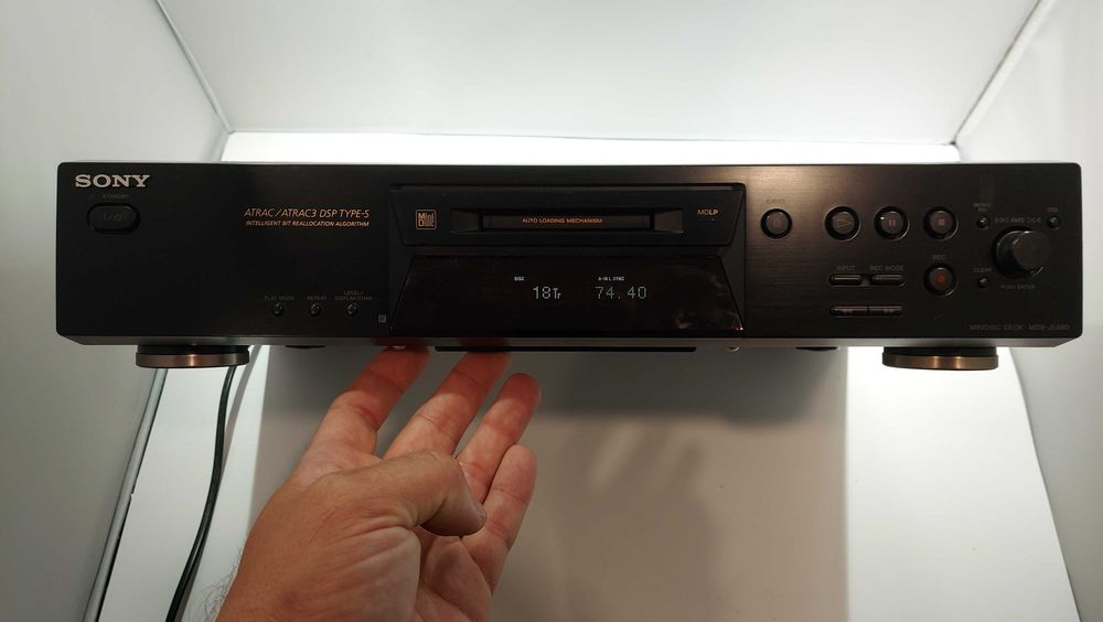 Minidisc Deck Sony MDS-JE480 - In Stare Foarte Buna De Functionare, Fara Telecomanda