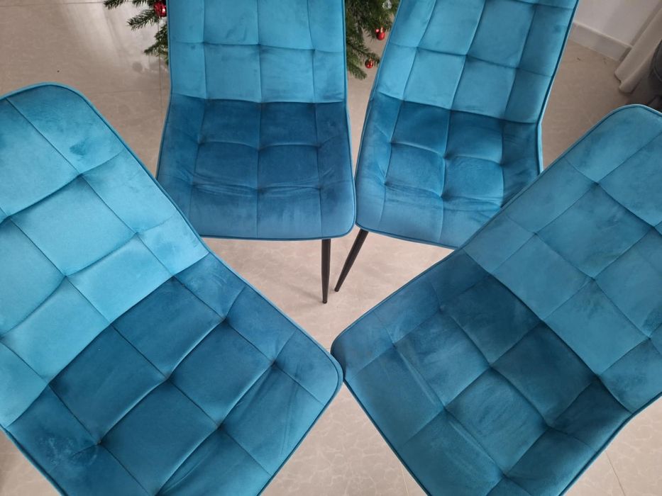 Scaune Pumba turcoaz