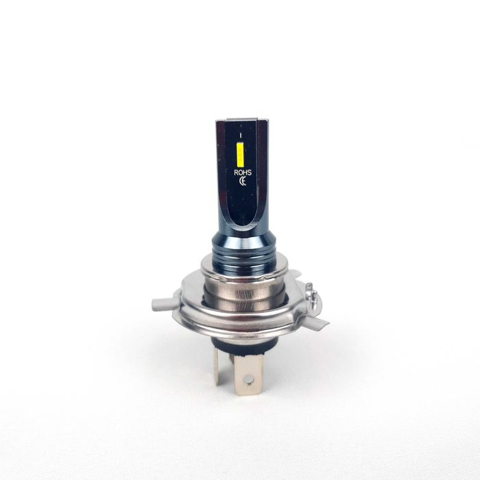 Faza Scurta-Lunga-BEC LED H4-10000Lm-6000K-Aluminiu-80W-Model Mic--L10