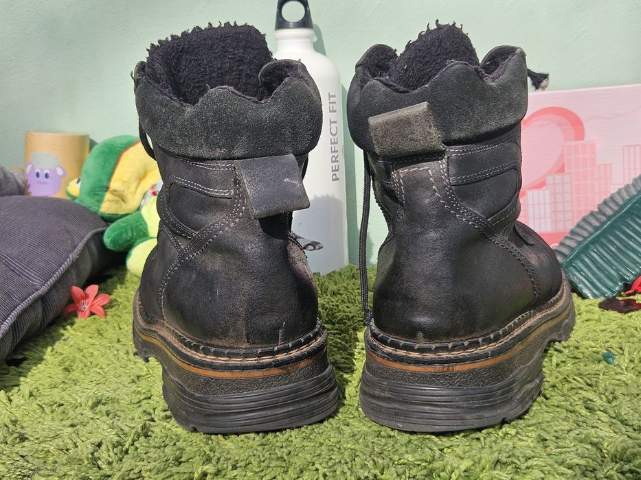 Мъжки топли обувки естествена кожа N44