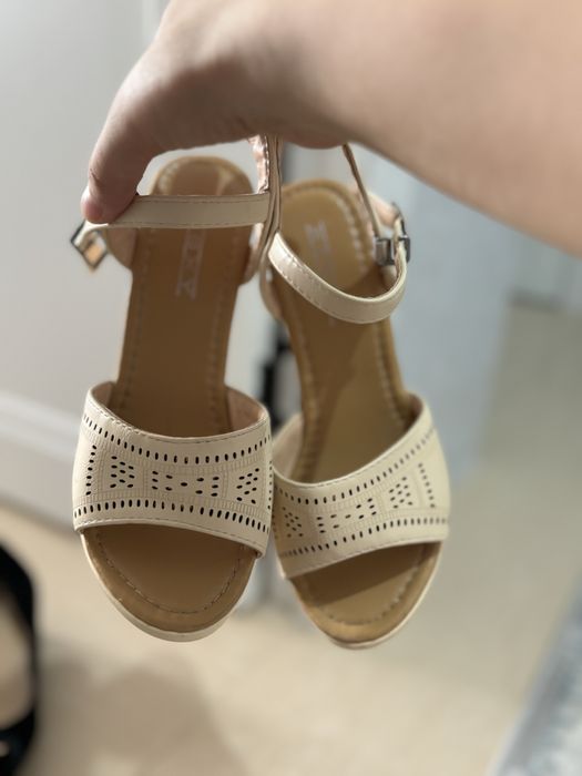 Туфли удобный каблук басаножка