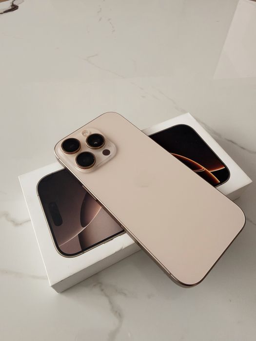 iPhone 16 Pro 256 GB Desert Titanium | 90% батерия | Кутия