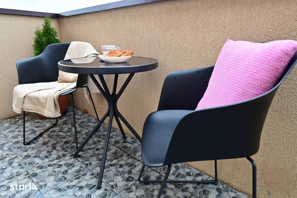 Apartament 2 camere - Henri Coandă  + terasă 40 mp
