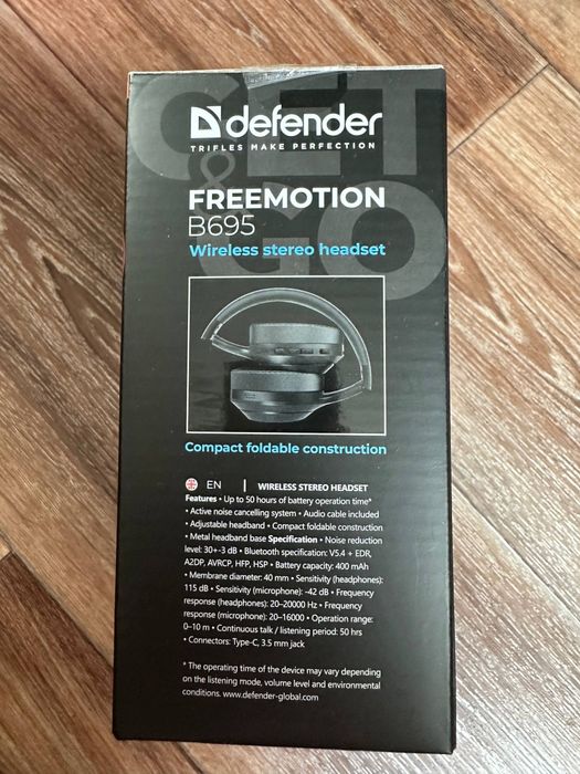 Продам Наушники Defender FreeMotion B695