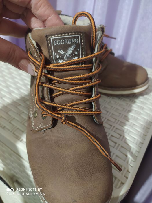 Ботинки р 34 очень/весна