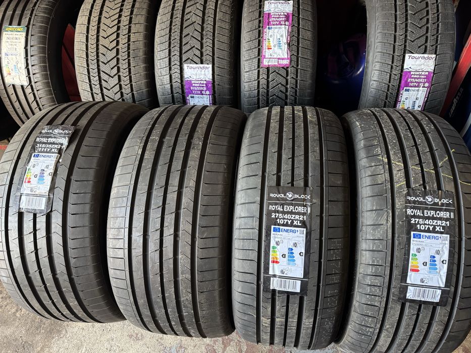 315/35/21 si 275/40/21 vara Royal Black