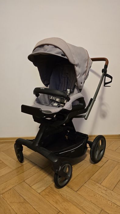 carucior Inglesina Quad 3 in 1, cu accesorii, in stare foarte buna
