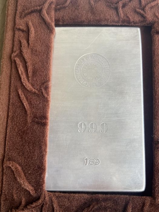 Сребърно кюлче 540 грама, проба 999