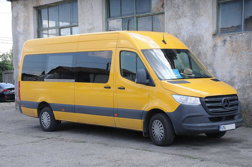 MERCEDES Sprinter 316 12/2018 12+1 locuri 2.2CDi 163 CP E6 6 trepte interior VIP - NOU AC Webasto, proprietar 24.500 €
