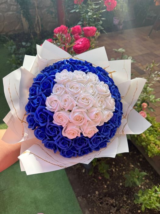 Buchete/Aranjamente din trandafiri de sapun