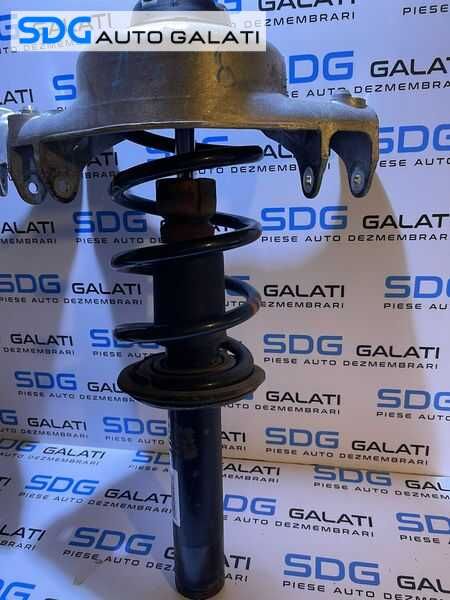 Set Amortizoare Telescoape Fata Stanga Dreapta cu Arcuri si Flanse Audi A4 B8 2008 - 2015 Cod 8K0413031BG 8K0413031AF [AV1184]