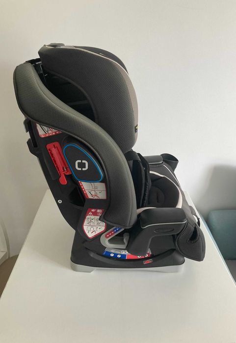 Столче за кола Graco Slimfit Pearl Grey, 0-36 кг, Сиво