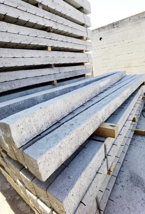 Stalpi si placi pentru gard pari din  beton si spalieri pentru culturi