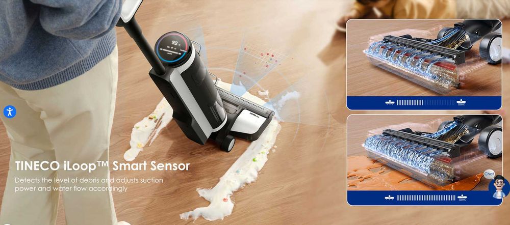 Aspirator mana Tineco floor one s3