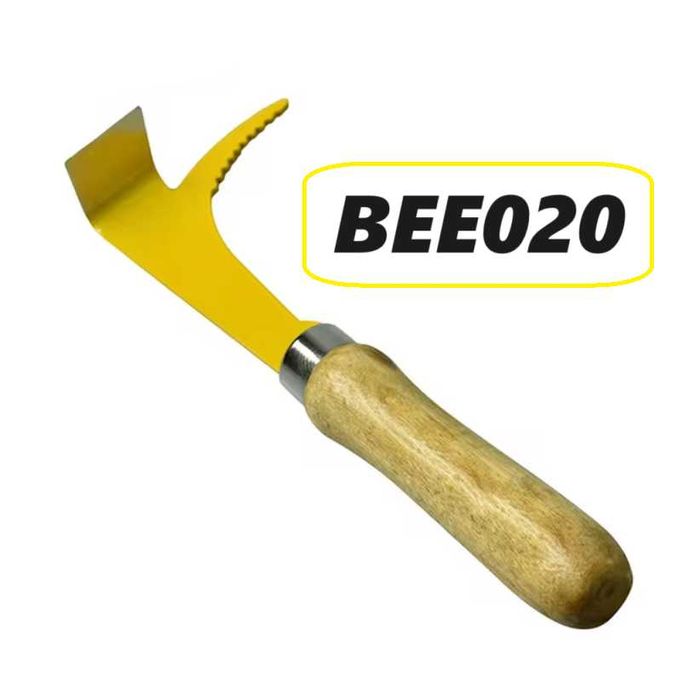 Повдигач за пчелни рамки с дървена дръжка стъргалка за кошер с пчелои