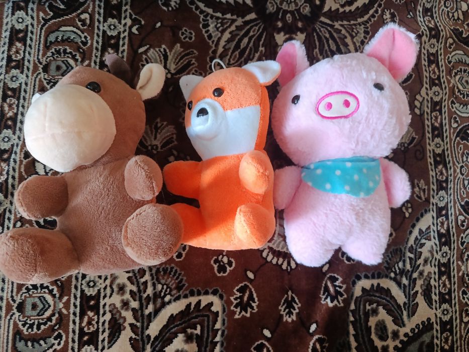 Игрушки мягкие не большие