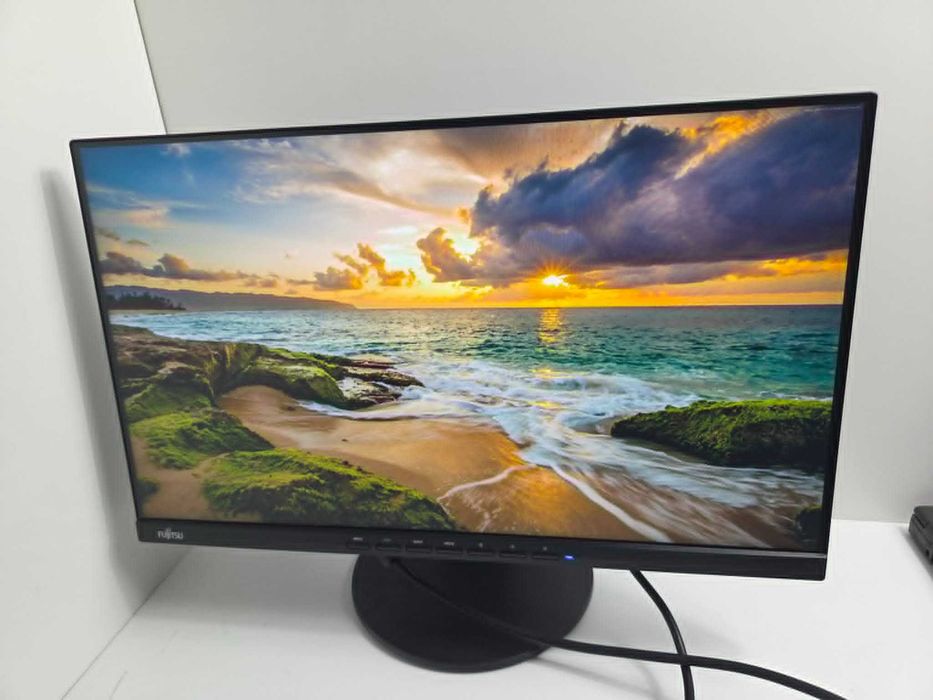 +Гаранция! Монитор IPS HDMI Fujitsu B24-9 TS 23.8" инча