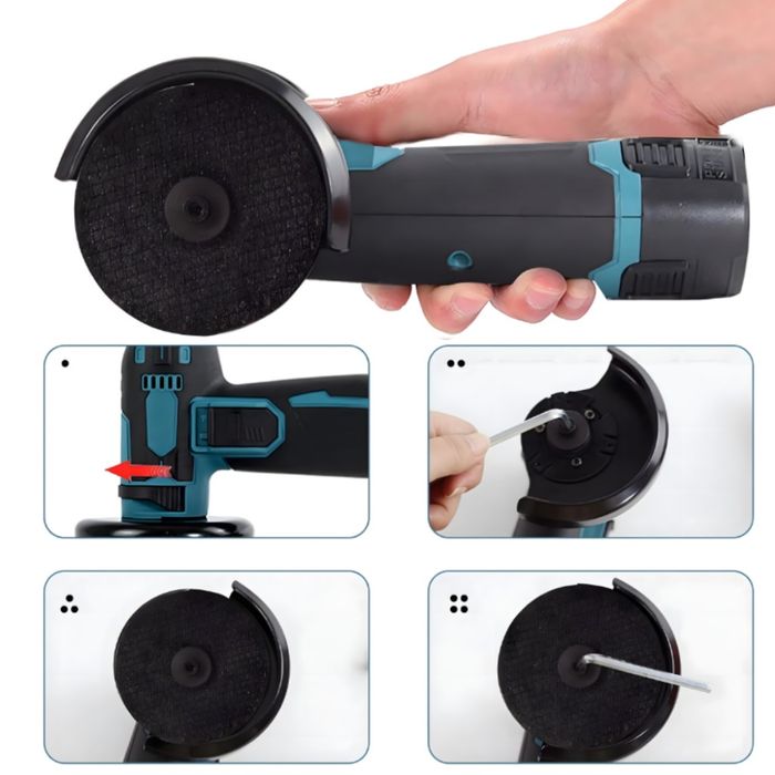 Базчетков акомулаторен ъглошлайф