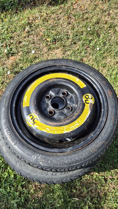 Jante R14 aliaj originale VW + anvelope M+S