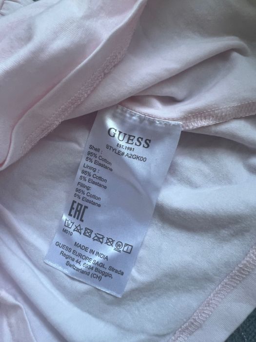 Лот 3ч Guess бебешка рокля с памперс гащи 3-6м