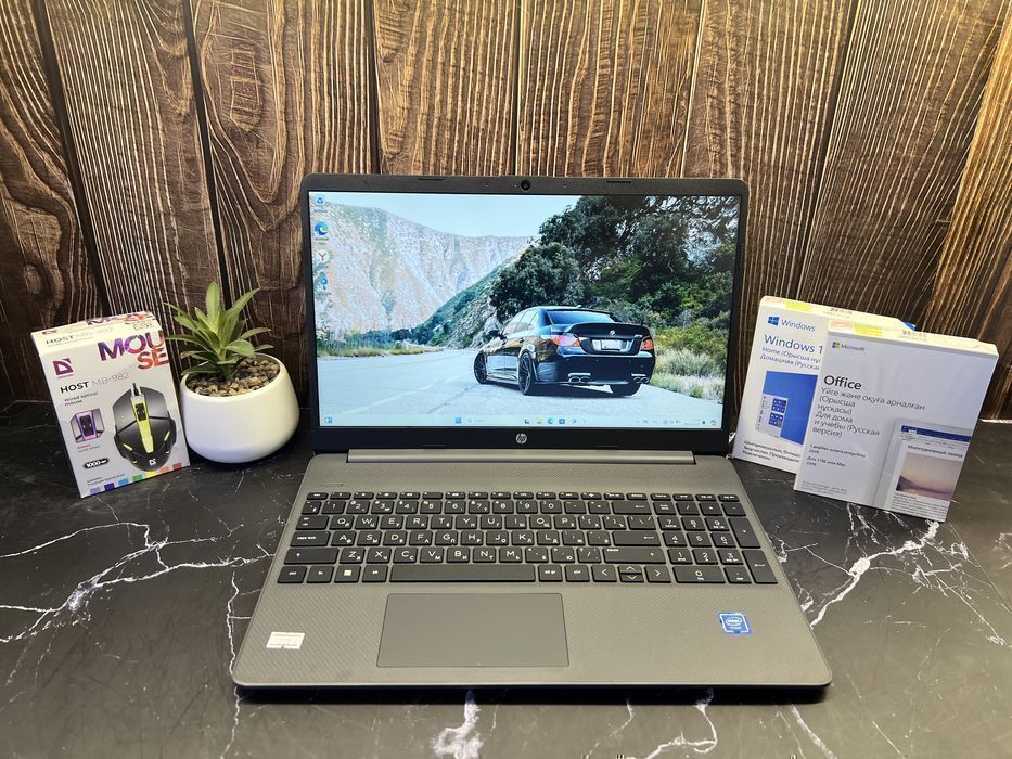 Ноутбук с лучшим дизайном | HP Laptop 15 | Celeron N4120 | 8GB | 256GB