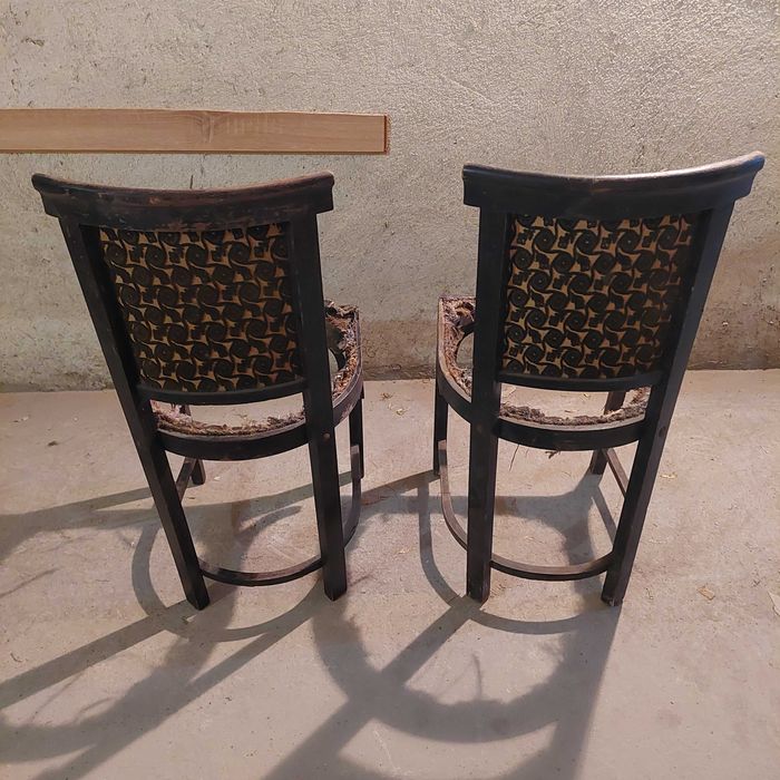 Стари столове от царско време - 4 броя.