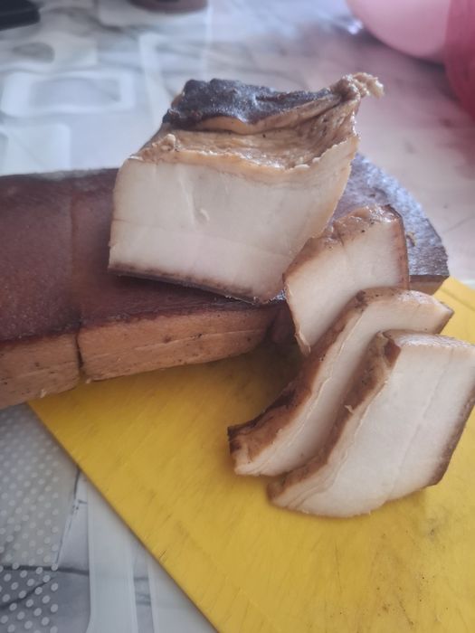Сало копчёное от домашней свинки
