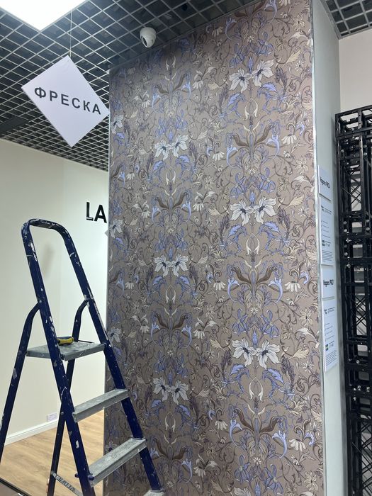 Поклейка обоев