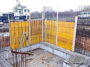 Наем на кофраж платна метални колони