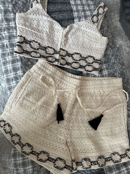 Летен сет - топ и къси гащи