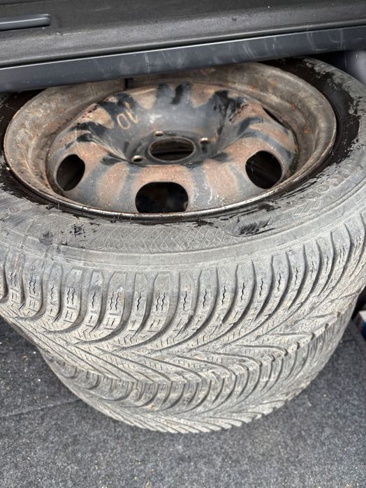 Джанти с гуми за ситроен ц 4 пикасо с много хубави гуми