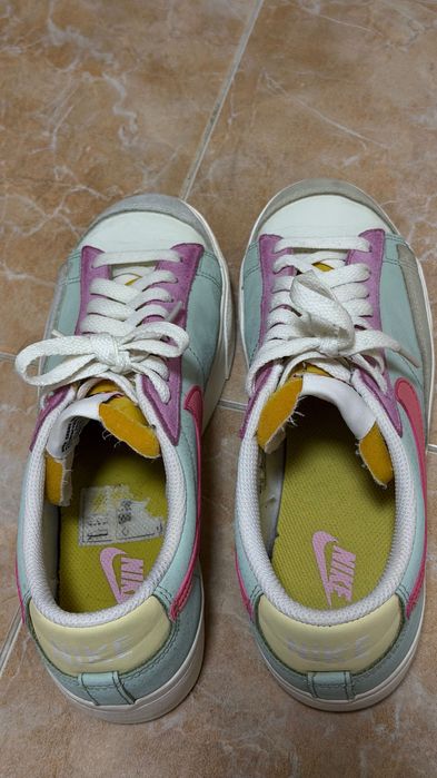 Nike Blazer Low Platform Seafoam Pink