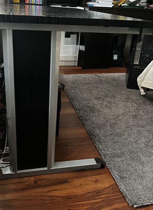 Birou Culoare Negru 115 cm