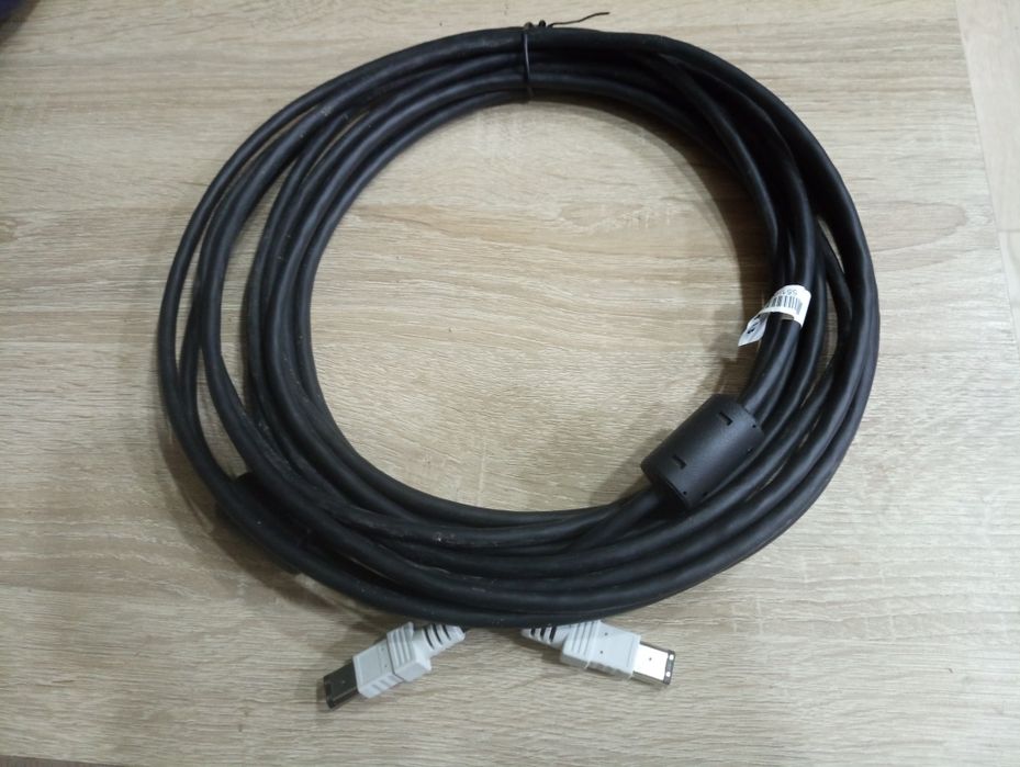 Cablu firewire 6 pini, 10 m