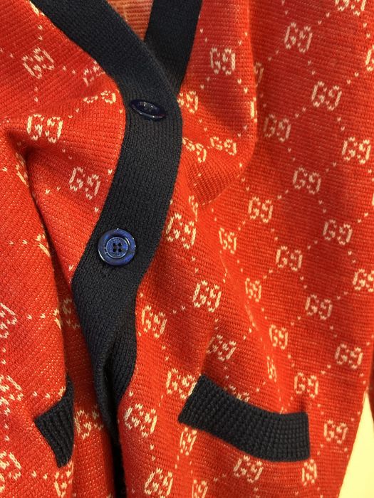 Кардиган с принтом Gucci