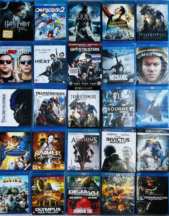Blu-ray и 4K филми(нови и втора употреба)(updated 31.08)