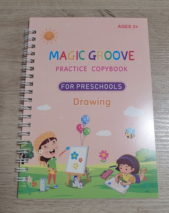 4 Caiete magice / scris si desenat / rechizite scolare /