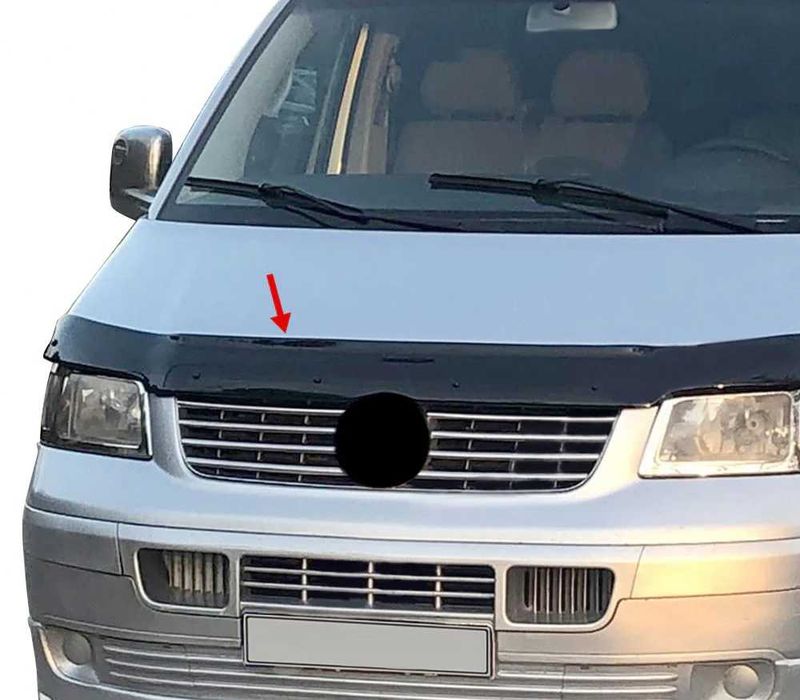 Преден дефлектор спойлер за капак Ford Transit Custom Ranger Connect VW T5 Vito Sprinter Vivaro Hilux Navara
