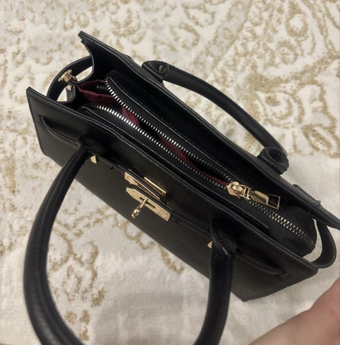 Сумка черная женская Hermes