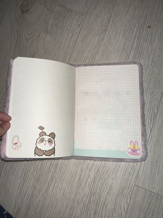 Розовый Милый блокнок