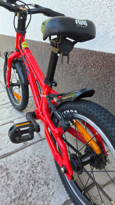 Bicicleta Frog Bikes Copii 3-5 ani 14" Premium Ultra-Light (similar Woom 2)  - Cel mai bun pret