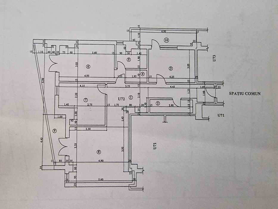 Inchiriere apartament 3 camere ultraceltral Ramnicu Valcea