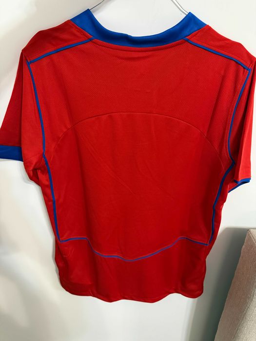 Tricou PSG third kit rosu sezonul nou fotbal