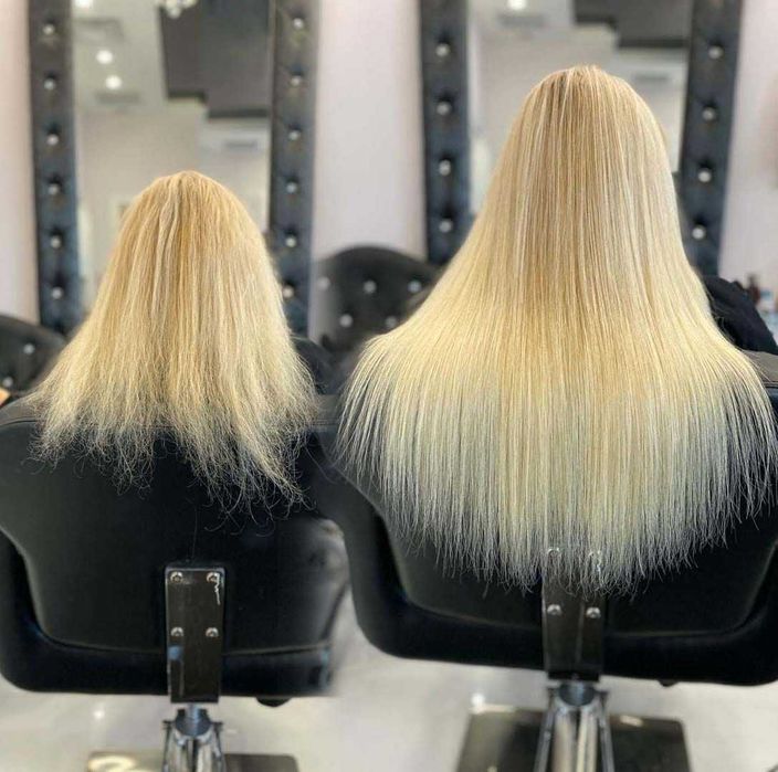 Montaj extensii de par Keratina Premium